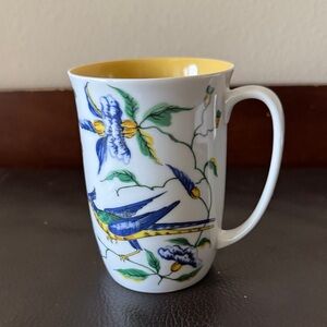 Vintage Fitz & Floyd Exotic Chinese Bird Porcelain 8oz Mug